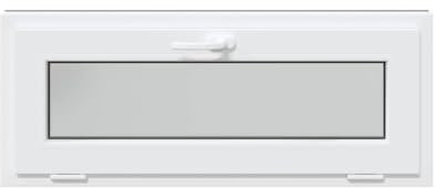 vidaXL Kellerfenster RISOR 100x40 cm Kipp 3-fach Verglasung Anthrazit, Gartenhaus Fenster, Ausstiegsfenster, Kippfenster, Fenster im Keller