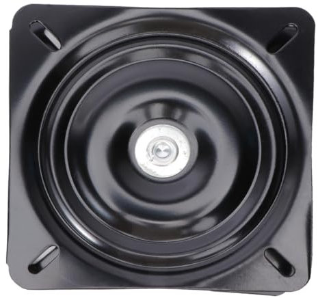 Housoutil Ball Bearing Turntable Swivel Plate Heavy Duty Rotating Bearing Base for Dining Tables Bar Stools Office Chairs Easy Installation Durable High Load Capacity
