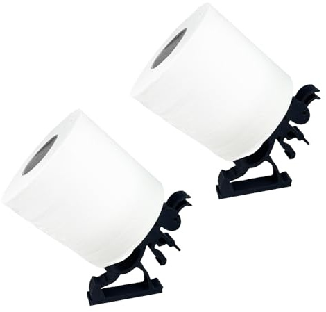 Porta Carta Igienica, 2 Pezzi Portarotoli a Forma di Formica, Portarotolo Decorazioni Portatile, per Bagno, Ornamenti per Cucina, Soggiorno, Hotel