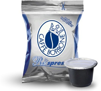 Borbone Respresso Lot de 700 capsules Bleu Compatible Nespresso