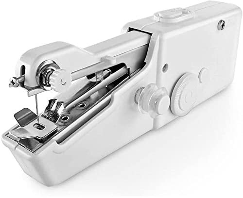 Vetrineinrete® Macchina da Cucire Portatile Manuale Mini cucitrice da Viaggio con ago e Filo Set da Cucito F8
