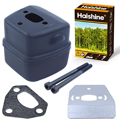 Exhaust Muffler Bolt Heat Shield Gasket Kit for Husqvarna 137 142 e 136 141 LE 41 36 545006044 Chainsaw Engine Motor Spare Parts