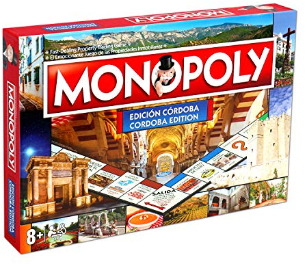 Monopoly Brettspiele, Cordoba-Ausgabe: 2-6 Spieler, Spiele für Kinder und Erwachsene, ideal für Spielabende, ab 8 Jahren