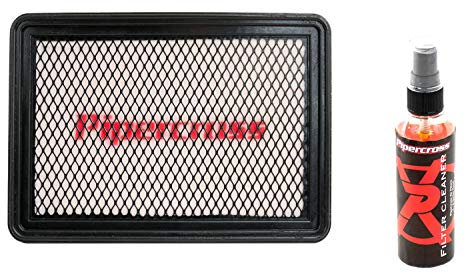Pipercross Filtro aria + detergente compatibile con Nissan Qashqai II J11 1.2i DIG-T 115 PS 02/14 -