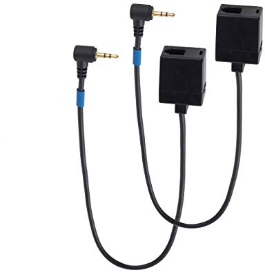 baolongking Headset-Adapter RJ9/RJ22 Buchse auf 2,5-mm-Stecker, Headset-Adapter (2 Stück)