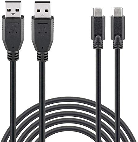 Wicked Chili - Cable de carga PS5-3 m, cable de carga rápida para Playstation 5 Dualsense, Switch Pro, Xbox Series X, cable de mando Play & Charge (300 cm)