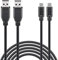 Wicked Chili - Cable de carga PS5-3 m, cable de carga rápida para Playstation 5 Dualsense, Switch Pro, Xbox Series X, cable de mando Play & Charge (300 cm)