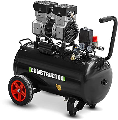 CONSTRUCTOR Compresseur 750W - 50L Silencieux - 8 Bars