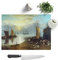 Sun Rising Through Vapour by Joseph Mallord William Turner - Textured Chopping Board - Worktop Saver - Cutting Board - Heat Resistant, Shatterproof and Hygenic - 39 x 28.5 cm