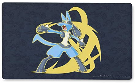 Pokémon TCG: Alfombra de combate enfocada en Lucario