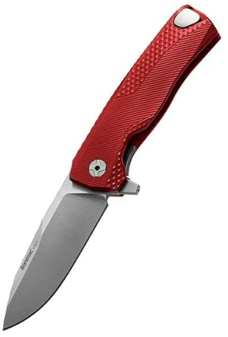 LionSteel Taschenmesser ROK Aluminium, rot, satiniert