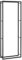 vidaXL Portant de bois de chauffage Noir mat 80x28x222 cm Acier, porte-bûches, stockage de piles de bois, empileur de bois de chauffage
