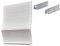 Hettich Schrankrollladen (ohne seitliche Führungsschiene, Rollladen für Möbel, 500x600x350, weiß)