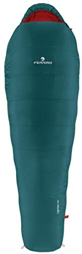 Ferrino 86153NVV, Sacco a Pelo Unisex-Adult, Emerald, One Size