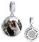 NINGAN Für immer Liebe Personalisierte Foto Charme 925 Sterling Silber Anhänger Damen Armband Halskette Schmuck