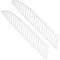PATIKIL PP Safety Knife Cover Sleeves for 8 Bread Knife, 2 Pack Knives Edge Guard Blade Protector Universal Knife Sheath for Kitchen, White