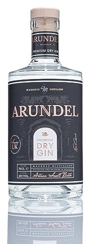 Arundel Gin | Premium London Dry | 70cl, 40% | Gold Award Winning | Red Grapefruit & Orange | Six Times Distilled | Sublimely Smooth | West Sussex UK
