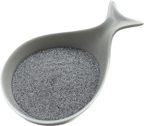 otto-online-handel Farbchips für Epoxidharz (100g) Garagenboden Bodenbeschichtung Dekochips (Silber Metallic)
