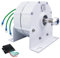 ZXSYYDS 10000W Gearless Permanent Magnet Generator, 12V/24V/48V 220V Low Speed Alternator,Windwater Turbine Diesel,for Wind Water Turbine Diesel Engine,24V