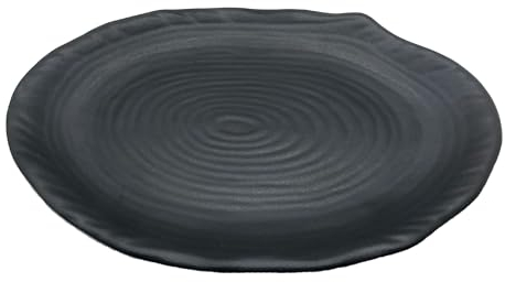 OHYER bandeja dorada decorativa Negro Llave Anillo Plato Joyas Elegante Bandeja de Madera Redonda bandeja para llaves ovalada Vestidor Decoración entrada Plato Negro Para joyas relojes anillos