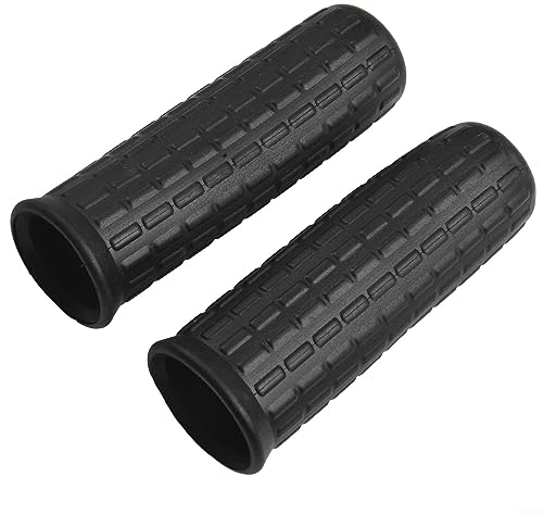 Gummigriffabdeckung, 2 Stück Schubkarrengriffe, rutschfeste und stoßdämpfende Abdeckung für die meisten Schubkarren (114 x 12 mm)