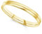 Tony Fein Goldring Bandring Partnerring 585 Gold Vergoldet Gestempelt Glänzend 14 Karat für Damen und Herren Made in taly