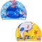 XBFOCNH cuffie piscina,cuffia piscina bambino,cuffia piscina bambina,Confezione da 2 cuffie da nuoto per bambini Cuffia da nuoto elasticizzata per ragazze da 1 a 8 anni