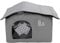 Asixxsix Katzenkühlhaus, Outdoor-Katzenhaus Im Sommer, Haustier-Kühlhaus mit Eisbeuteln, Langanhaltendes Kühlendes Hundehaus, Bissfestes Outdoor-Katzenzelt für (Groß (50 x 35 x 25 cm /