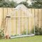 Sufrk Greenhouse - Invernadero con marco de base, aluminio, 169 x 58 x 202 cm, aluminio plateado