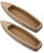 Ciieeo 2St Holzboot segelboot Modell Bootszubehör Schüssel Handwerk Bausatz Mini bürodeko büro Dekoration Tischdekoration House Decoration Holzdekor Segelbootmodell aus Holz Desktop-Boot
