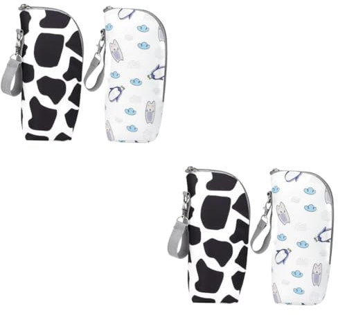 JOINPAYA 4stücke Tragbare Babyflaschen-Tasche Mit Isolierung Wasserfeste Milchflaschen-aufbewahrung Für Unterwegs Für Mamas