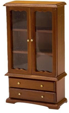 Miniatur Bücherregal für Puppenhaus, Puppenhaus Miniatur 1/12 Möbel, Realistisches Puppenhaus Möbel Bücherregal, Puppenhaus Schrank Vitrine, Bücherregal Modelle, Puppenhaus Zubehör Bücherregal