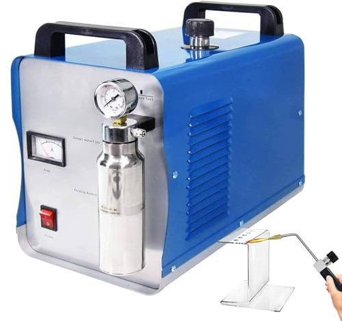 Macchina saldatrice a ossigeno e idrogeno, macchina lucidatrice a fiamma acrilica, torcia per saldare gioielli in oro, argento, rame, piombo,150L/H