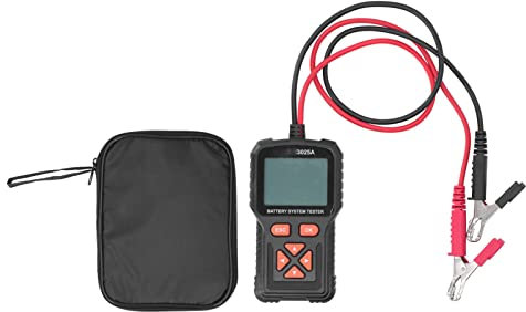 Gearwell Car Battery Tester, Digital Battery Analyzer with CCA and Internal Test for Automobile Truck Motorcycle SUV Boat, Vehicle Battery Tester, Digital Car Battery an