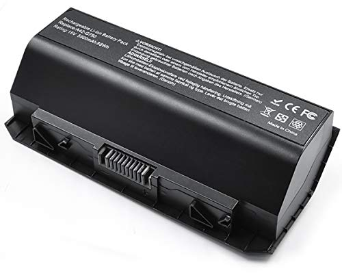88Wh New G750 Laptop Batteria di Ricambio per Asus (ROG) G750 G750J G750JH G750JM G750JS G750JW G750JX G750JZ G750Y47JX-BL G750JZ-T4044H A42-G750 Series Laptop Netbook [ 8 Cell 15V 5900mAh ]