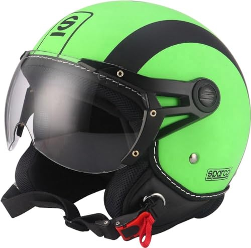 Sparco Herren GRÜN/SCHWARZ Helm 501, GRÖSSE XL