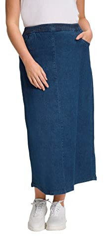 Ulla Popken Damen Jeansrock