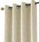 Melodieux Vorhänge mit Raffstores - Vorhänge Verdunkelung Gardinen Blickdicht Leinenoptik für Wohnzimmer kinderzimmer Schlafzimmer, Beige 137x168cm - 1 Stück