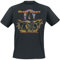 Grave Digger Knights of The Cross Männer T-Shirt schwarz XL 100% Baumwolle Band-Merch, Bands