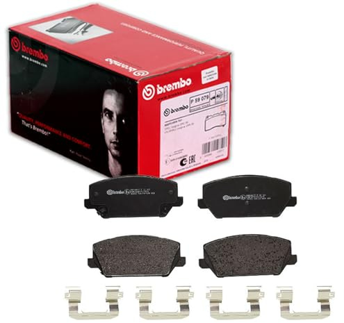 BREMBO Bremsbelagsatz, Scheibenbremse P30102 | Kompatibel mit: HYUNDAI i30, i30 FASTBACK, KIA OPTIMA Sportswagon