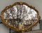 artissimo Barock Wandspiegel Gold Oval Spiegel 50x39cm Antik Rokoko Badspiegel Shabby Prunk Wohnzimmerspiegel Badspiegel