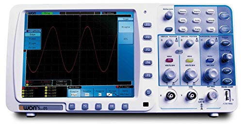 SDS7102 100Mhz 8 pouces de stockage numérique Oscilloscope 2 canaux 2Gs / s Oscilloscopes
