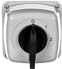 Nockenverbinder 0-1-2 5P 40A Gehäuse IP44 Bogen 40-33 924021