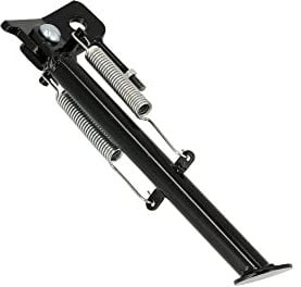 AKF Seitenständer mit 2 Federn, schwarz