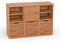ben+camilla.com Square Massivholz Kommode | Regalwürfel-Set Grenoble | 114,8 x 80 x 40 cm in Kernbuche | mit Schubladen und Aufbewahrungsboxen