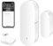 BSEED ZigBee Door Window Detector Anti-Theft Alarm Sensor for Home Store Security, 1 Pair, Burglar Alert System Notice, Tuya Alexa Google APP Voice Control, Hub Required, No Battery Included