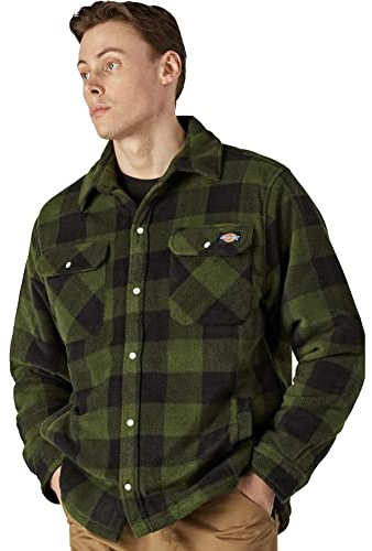 Dickies, Herren, Dickies Portland-Hemd, GRÜN, M