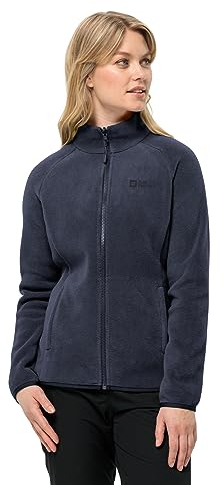 Jack Wolfskin Damen Moonrise Fz W Fleece Jacke, night blue, XL EU