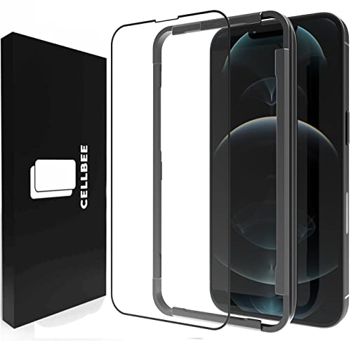 CELLBEE Kompatibel mit iPhone 14 Pro Max Displayschutzfolie The Curved, inkl. Applikator, Force Treatment, Unsichtbar, Premium Displayschutzfolie, 4D Schutzfolie, Glas Panzerfolie