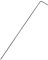 Trade Access Panels Long Metal Tee Key. Extended Length - 950mm Long x 110mm Handle. 8mm Chamfered Square Drive, Universal with All Budget 3 Way Locks. Replacement T Keys for Loft Hatch/Loft Door